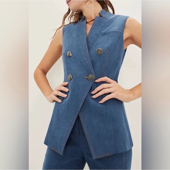 Veronica Beard Jackets & Blazers - NWT Veronica Beard Amika Vest Size 4
